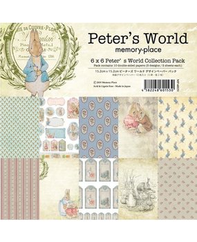 Memory Place Peter's World 6x6 Inch Paper Pack (MP-60153) Memory Place Peter's World 6x6 Inch Paper Pack (MP-60153)