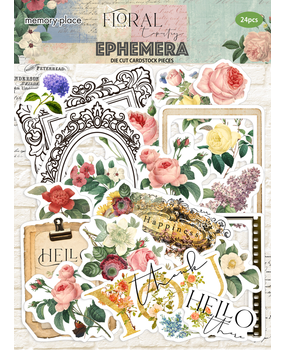 Memory Place Floral Tapestry Ephemera (MP-60384) Memory Place Floral Tapestry Ephemera (MP-60384)