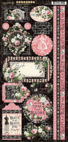 Graphic 45 Elegance Stickers (4502198)