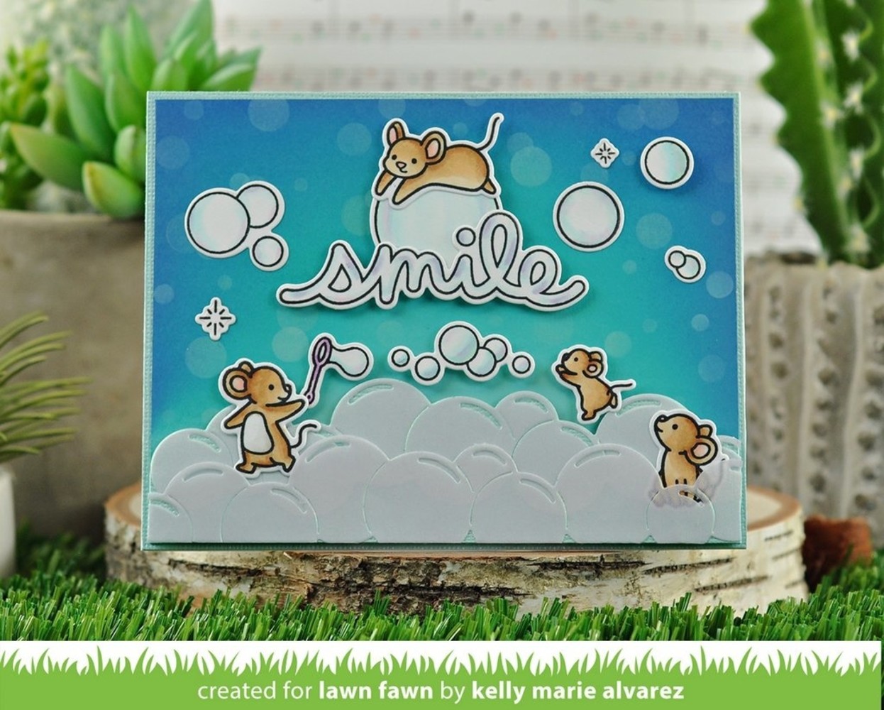Lawn Fawn Bubbles of Joy Clear Stamps (LF2500) Lawn Fawn Bubbles of Joy Clear Stamps (LF2500)