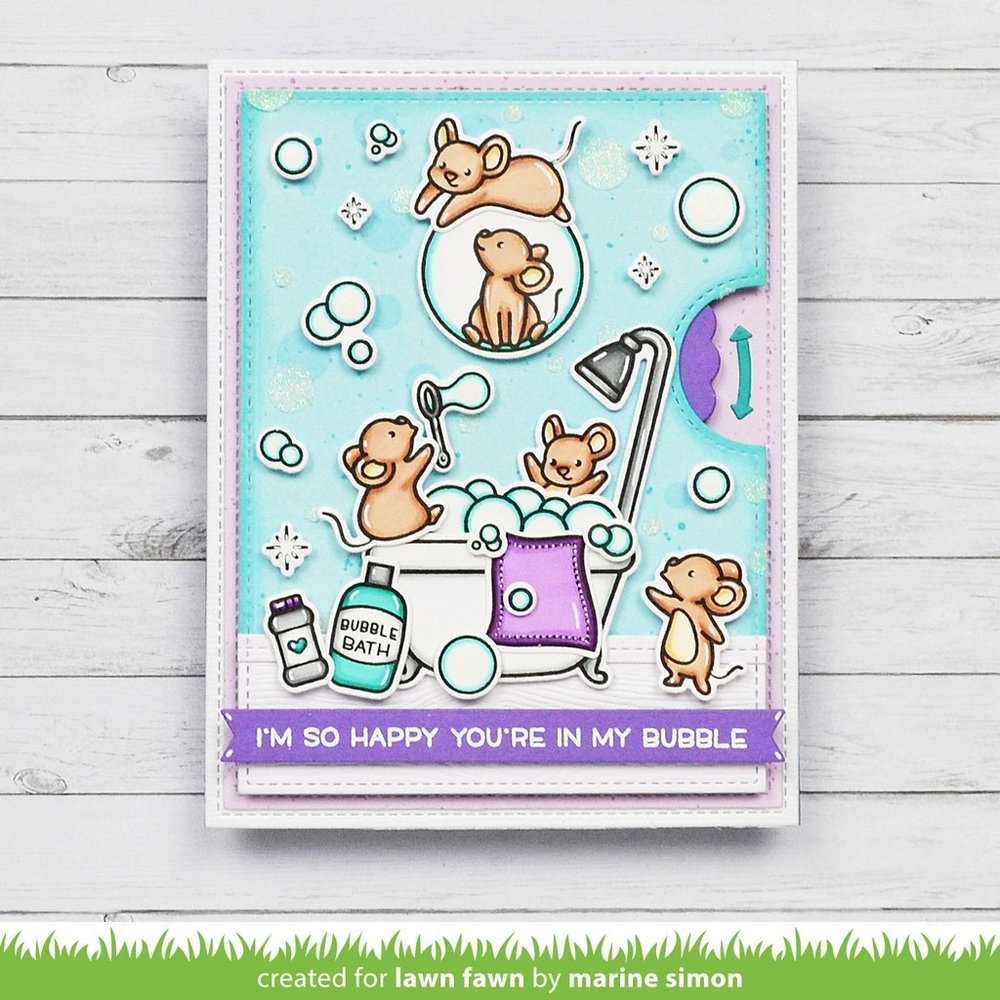 Lawn Fawn Bubbles of Joy Clear Stamps (LF2500) Lawn Fawn Bubbles of Joy Clear Stamps (LF2500)
