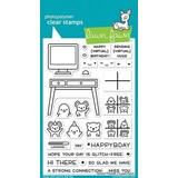 Lawn Fawn Virtual Friends Clear Stamps (LF2504)