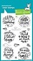 Magic Messages Clear Stamps (LF2508) Magic Messages Clear Stamps (LF2508)