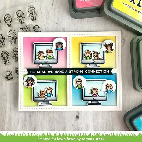 Lawn Fawn Tiny Friends Clear Stamps (LF2506) Lawn Fawn Tiny Friends Clear Stamps (LF2506)