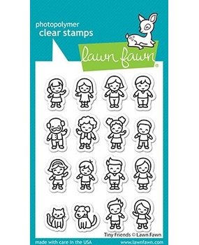 Lawn Fawn Tiny Friends Clear Stamps (LF2506) Lawn Fawn Tiny Friends Clear Stamps (LF2506)