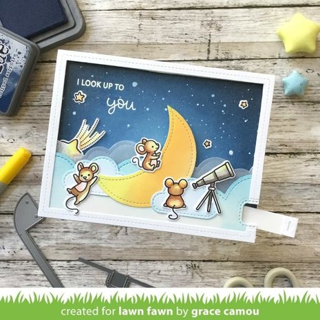 Lawn Fawn Swish 'n Pop Pull-Tab Dies (LF2518)