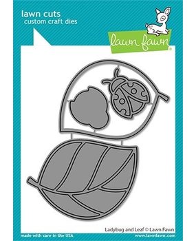 Lawn Fawn Ladybug and Leaf Dies (LF2523)