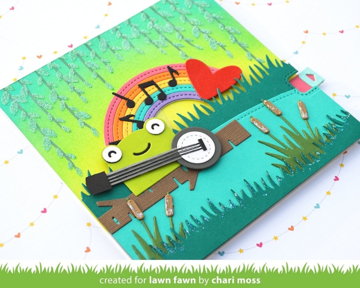 Lawn Fawn Tiny Gift Box Frog Add-On Dies (LF2525) Lawn Fawn Tiny Gift Box Frog Add-On Dies (LF2525)