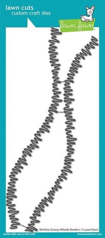 Lawn Fawn Grassy Hillside Slimline Borders Dies (LF2526) Lawn Fawn Grassy Hillside Slimline Borders Dies (LF2526)