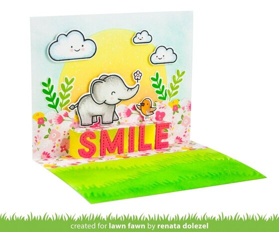 Lawn Fawn Pop-Up Smile Dies (LF2528) Lawn Fawn Pop-Up Smile Dies (LF2528)
