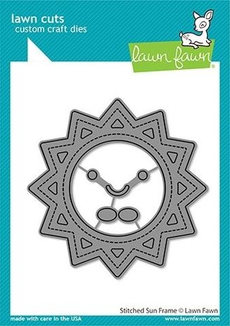 Lawn Fawn Stitched Sun Frame Dies (LF2530) Lawn Fawn Stitched Sun Frame Dies (LF2530)