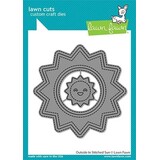 Lawn Fawn Outside In Stitched Sun Dies (LF2531)