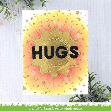 Lawn Fawn Outside In Stitched Sun Dies (LF2531)