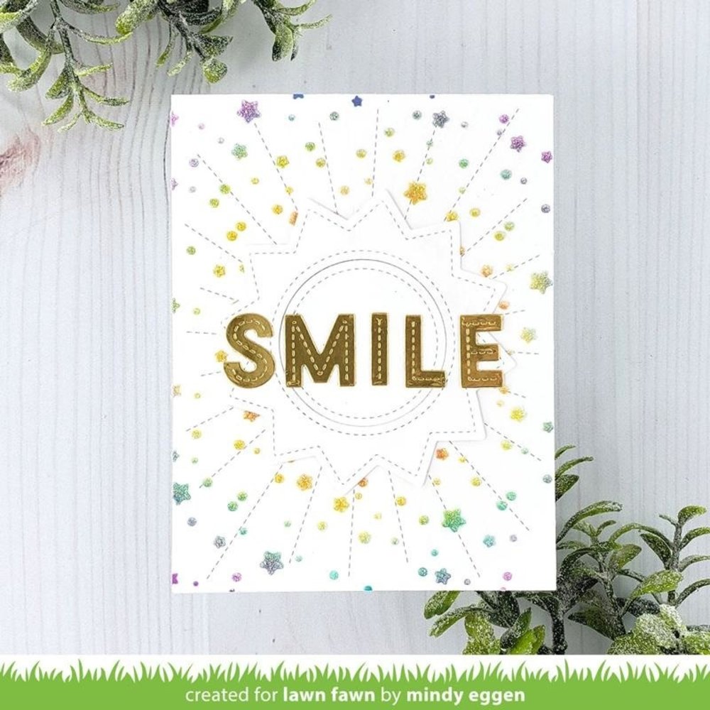 Lawn Fawn Sunburst Backdrop Dies (LF2532) Lawn Fawn Sunburst Backdrop Dies (LF2532)