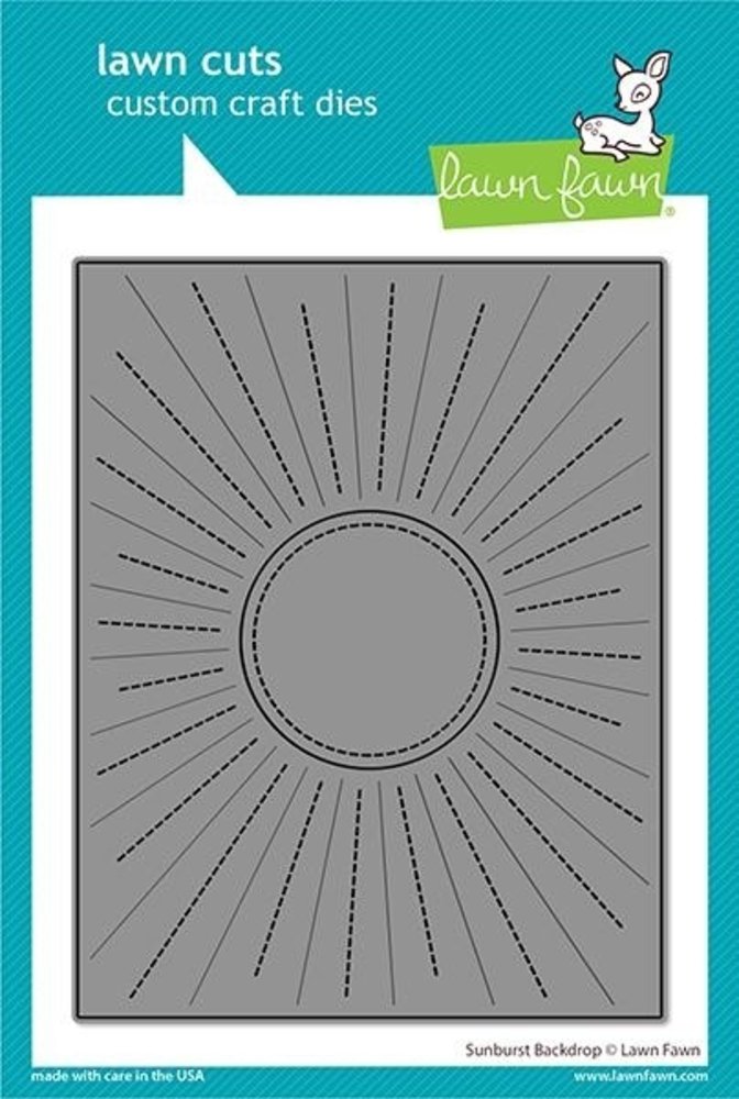 Lawn Fawn Sunburst Backdrop Dies (LF2532) Lawn Fawn Sunburst Backdrop Dies (LF2532)