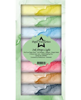 Paper Favourites Ink Drops Light Slimline Paper Pack (PFS007) Paper Favourites Ink Drops Light Slimline Paper Pack (PFS007)