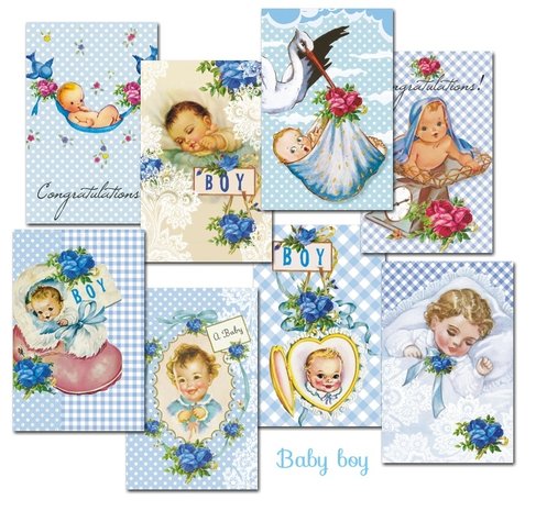 Decorer Baby Boy Paper Pack (7x10,8cm) (M88) Decorer Baby Boy Paper Pack (7x10,8cm) (M88)