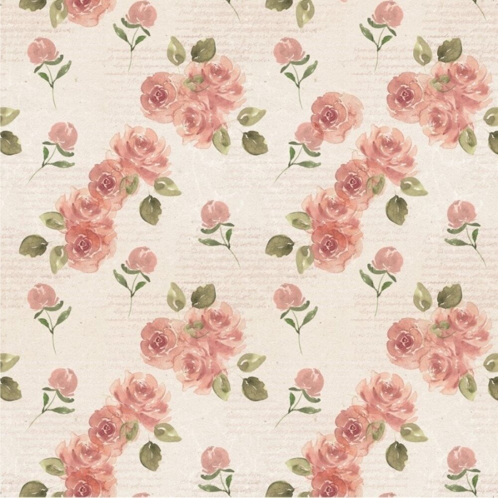 Crafter's Companion Rose Garden 6x6 Inch Vellum Pad (S-RGA-VELPAD6)