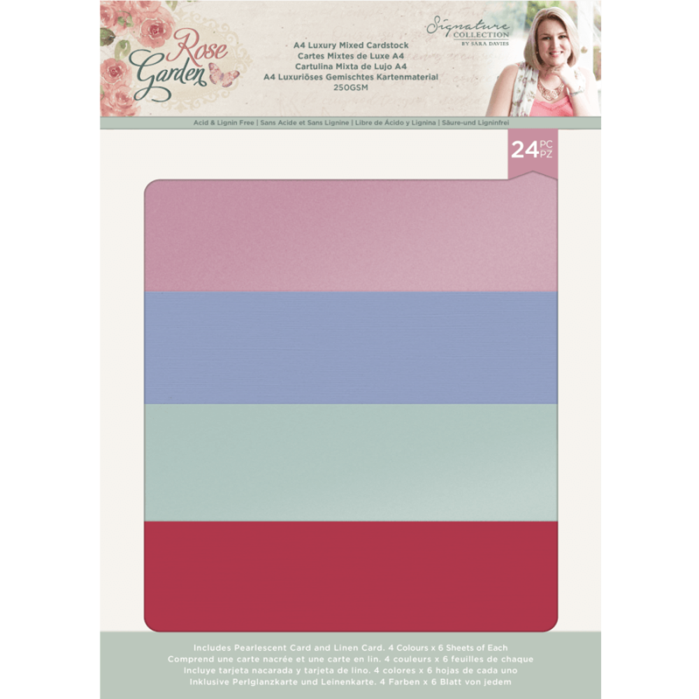 Crafter's Companion Rose Garden A4 Luxury Mixed Card Pack (S-RGA-MIXCARD) Crafter's Companion Rose Garden A4 Luxury Mixed Card Pack (S-RGA-MIXCARD)