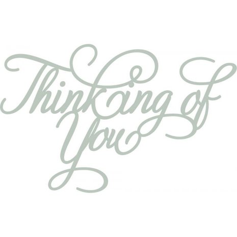 Crafter's Companion Rose Garden Thinking of You Die (S-RGA-MD-TOY)