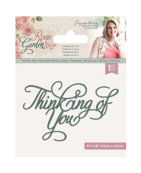 Crafter's Companion Rose Garden Thinking of You Die (S-RGA-MD-TOY) Crafter's Companion Rose Garden Thinking of You Die (S-RGA-MD-TOY)