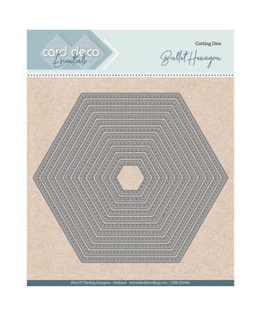 Card Deco Snijmal Nesting Bullet Hexagon (CDECD0094) Card Deco Snijmal Nesting Bullet Hexagon (CDECD0094)