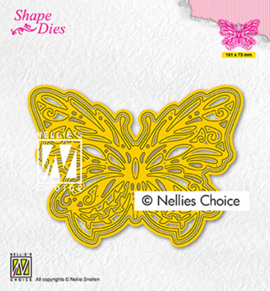 Nellie Snellen Snijmal Butterfly (SD199)