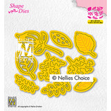 Nellie Snellen Snijmal Set of Leaves (SD201)