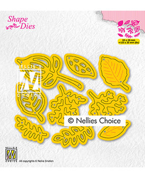 Nellie Snellen Snijmal Set of Leaves (SD201)