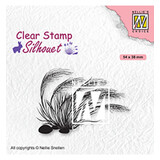 Nellie Snellen Clear Stamp Blooming Grass 3 (SIL084)
