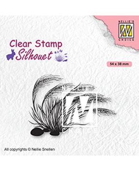 Nellie Snellen Clear Stamp Blooming Grass 3 (SIL084) Nellie Snellen Clear Stamp Blooming Grass 3 (SIL084)