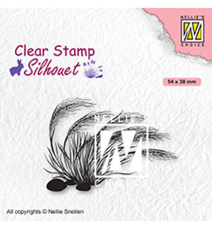 Nellie Snellen Clear Stamp Blooming Grass 3 (SIL084) Nellie Snellen Clear Stamp Blooming Grass 3 (SIL084)