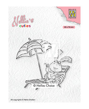 Nellie Snellen Clear Stamp Lena on Holidays (NCCS002) Nellie Snellen Clear Stamp Lena on Holidays (NCCS002)