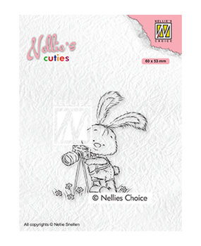 Nellie Snellen Clear Stamp Lars the Photographer (NCCS003) Nellie Snellen Clear Stamp Lars the Photographer (NCCS003)