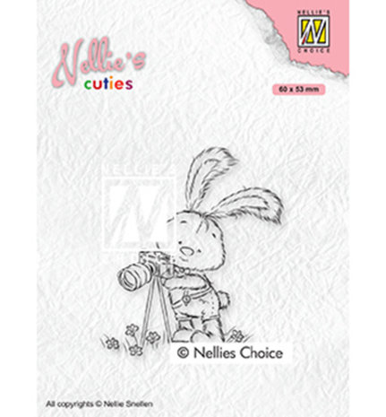 Nellie Snellen Clear Stamp Lars the Photographer (NCCS003) Nellie Snellen Clear Stamp Lars the Photographer (NCCS003)