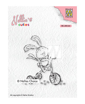 Nellie Snellen Clear Stamp Javi with Full Speed (NCCS004) Nellie Snellen Clear Stamp Javi with Full Speed (NCCS004)