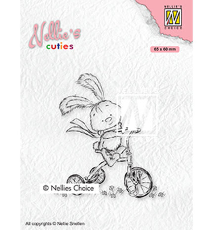 Nellie Snellen Clear Stamp Javi with Full Speed (NCCS004) Nellie Snellen Clear Stamp Javi with Full Speed (NCCS004)