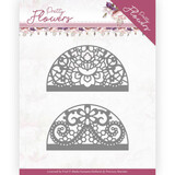 Precious Marieke Pretty Flowers Lace Circle Die (PM10191)