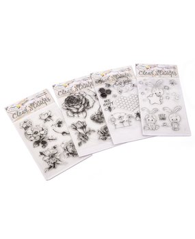 Craft Sensations BUNDLE 4x Clear Stamp (CR0274/UKC144)