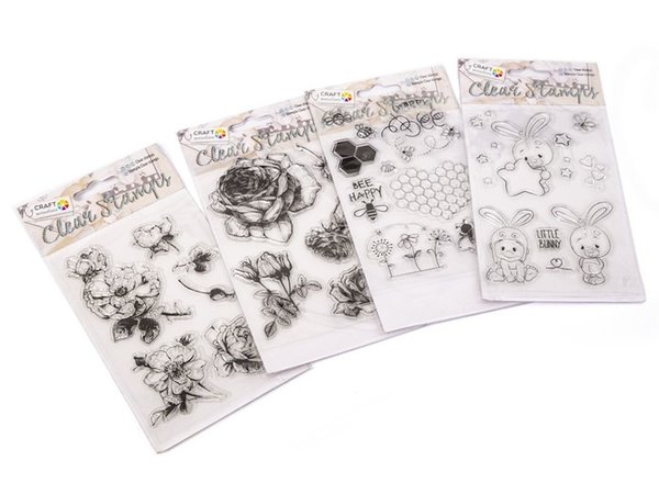 Craft Sensations BUNDLE 4x Clear Stamp (CR0274/UKC144)