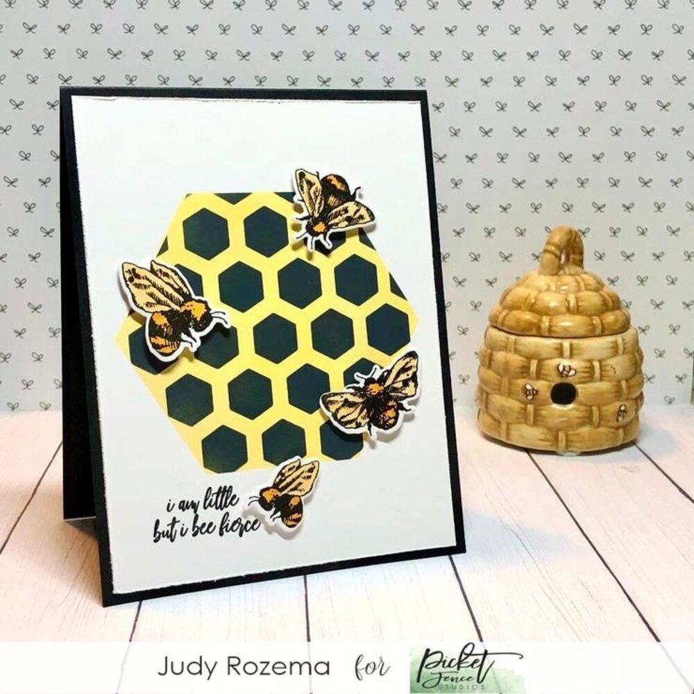 Picket Fence Studios I Bee Fierce Dies (A-142D) Picket Fence Studios I Bee Fierce Dies (A-142D)