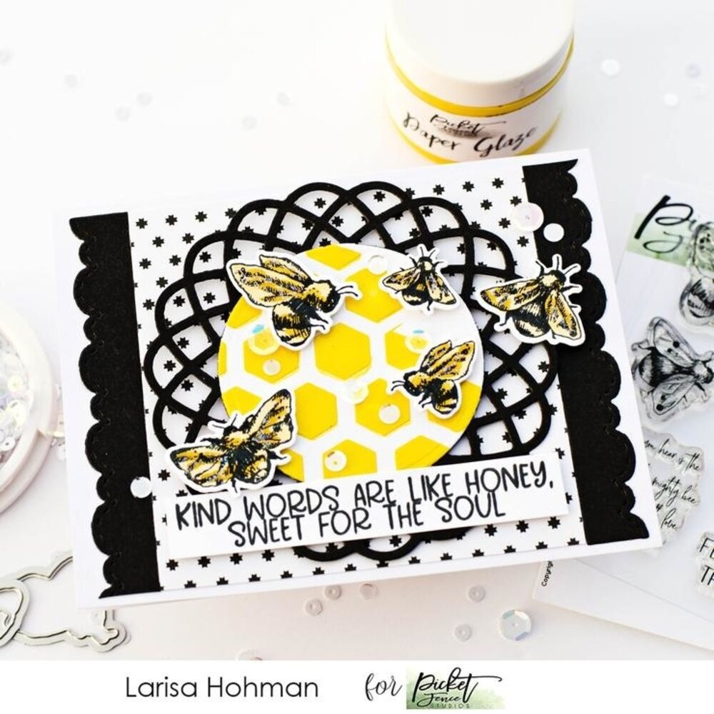 Picket Fence Studios I Bee Fierce Dies (A-142D) Picket Fence Studios I Bee Fierce Dies (A-142D)