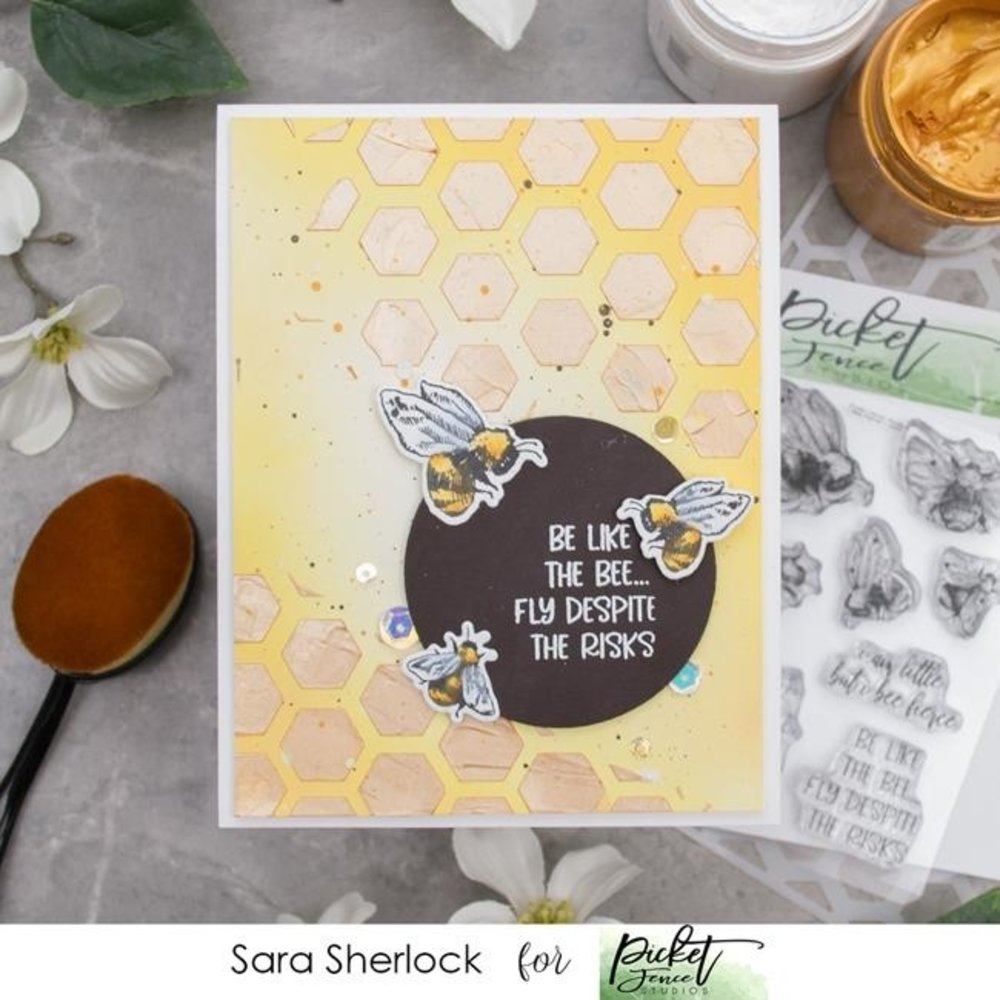 Picket Fence Studios I Bee Fierce Dies (A-142D) Picket Fence Studios I Bee Fierce Dies (A-142D)