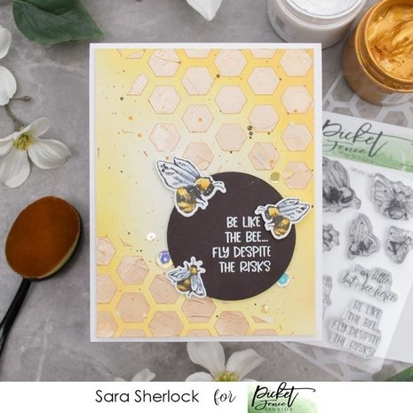 Picket Fence Studios I Bee Fierce Dies (A-142D) Picket Fence Studios I Bee Fierce Dies (A-142D)