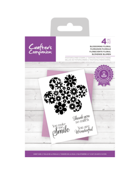 Crafter's Companion Blossoming Floral Clear Stamps (CC-STP-BLFLOR) Crafter's Companion Blossoming Floral Clear Stamps (CC-STP-BLFLOR)