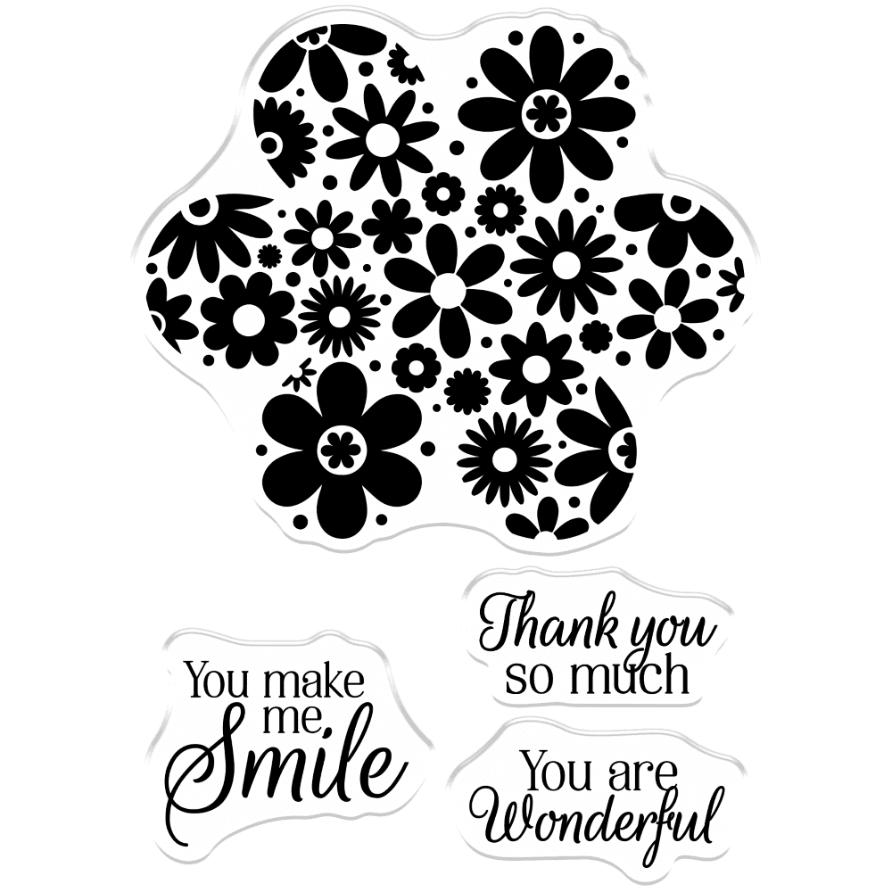 Crafter's Companion Blossoming Floral Clear Stamps (CC-STP-BLFLOR) Crafter's Companion Blossoming Floral Clear Stamps (CC-STP-BLFLOR)