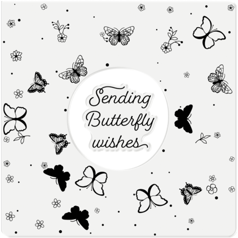 Crafter's Companion Butterfly Wishes Rotating Clear Stamps (CC-STP-BUTWIS) Crafter's Companion Butterfly Wishes Rotating Clear Stamps (CC-STP-BUTWIS)