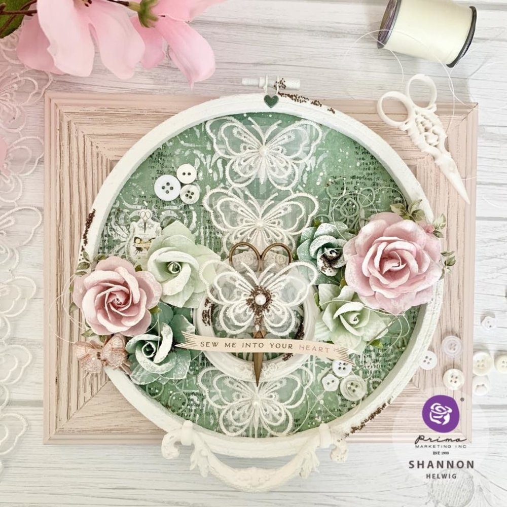 Prima Marketing Inc My Sweet Flowers Stitched (652852)