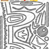 Carlijn Design Snijmal Knuffelkaart Konijn Lama (CDSN-0093) Carlijn Design Snijmal Knuffelkaart Konijn Lama (CDSN-0093)