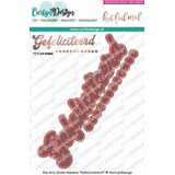 Carlijn Design Hot Foil Stamp Grote Teksten 4 Gefeliciteerd (CDHF-0007)